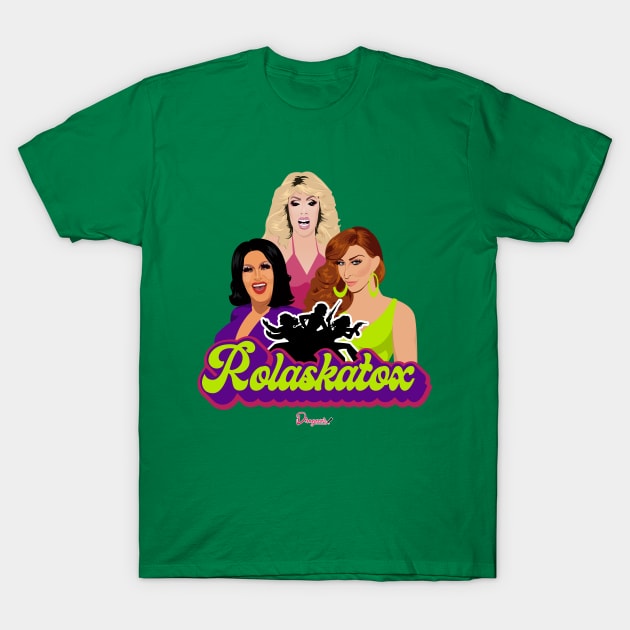 Rolaskatox from Drag Race T-Shirt by dragover